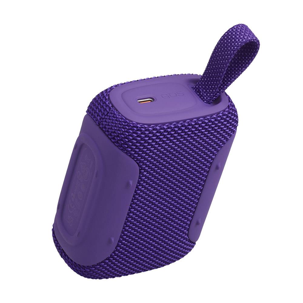 JBL GO 5 BT IP67 PORTABLE SPEAKER USB-C PURPLE - Imagem 4
