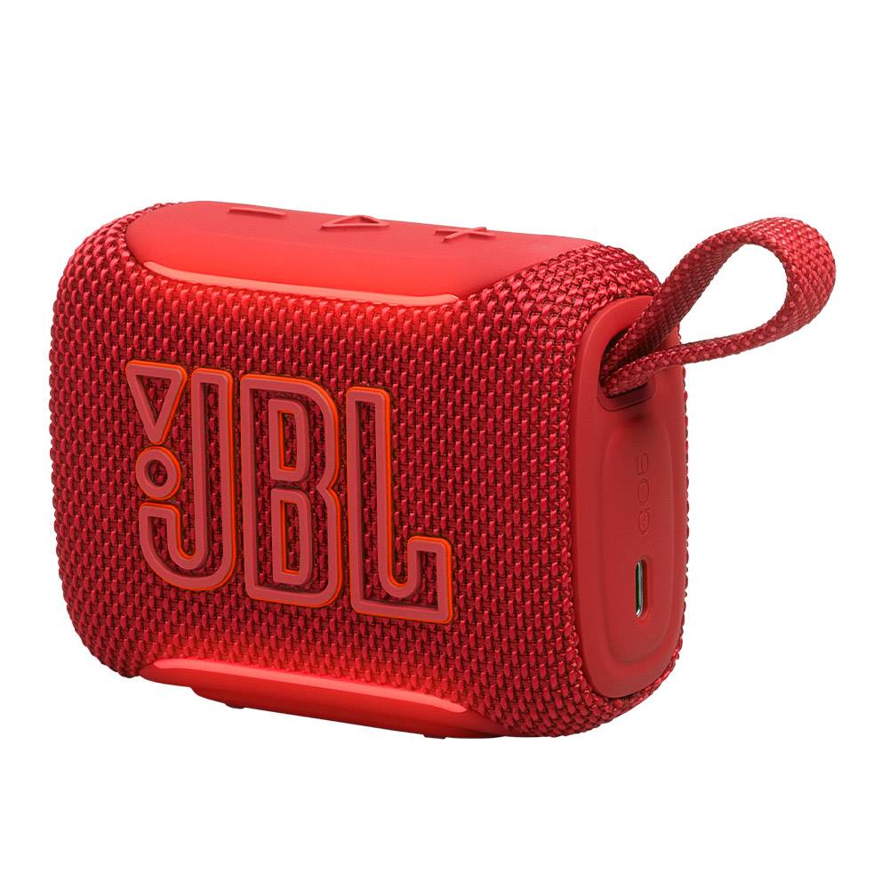 Coluna de Som Portátil JBL Go 5 Bluetooth Resistente à Água IP67 USB-C Vermelho