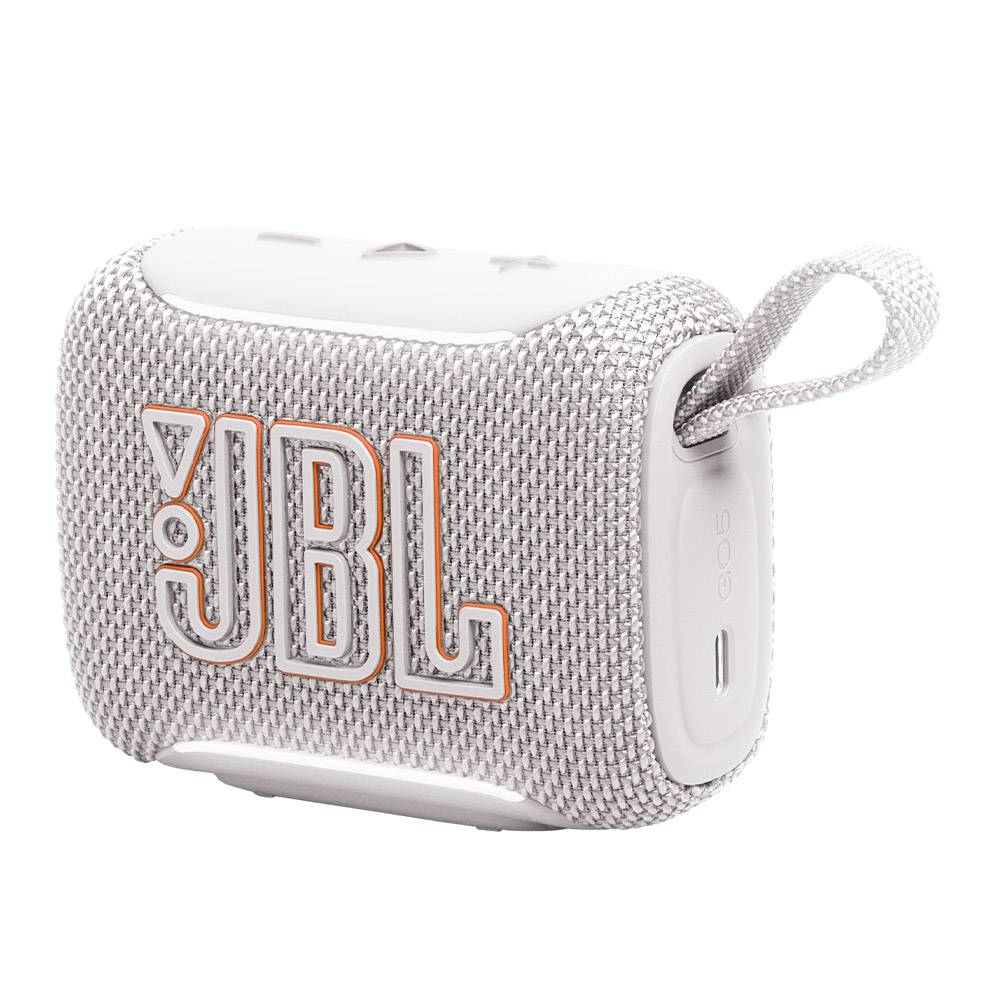 Coluna de Som Portátil JBL Go 5 Bluetooth IP67 USB-C Branco