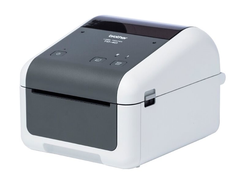 Impressora de Etiquetas Térmica Direta Brother TD-4215D 104mm 203dpi USB Branco e Cinzento - Imagem 3