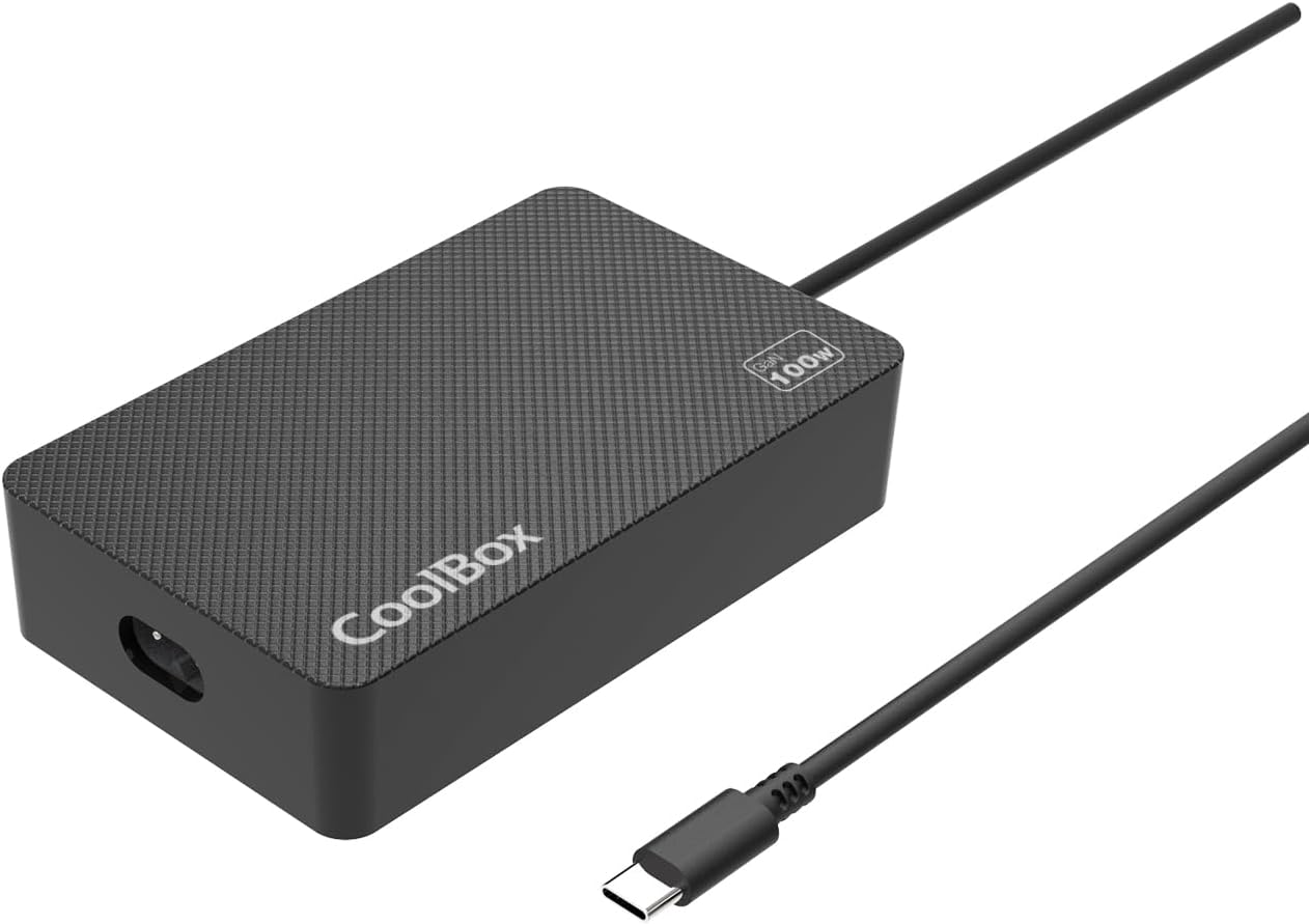 COOLBOX CARREGADOR PORTATIL GAN USB-C 100W