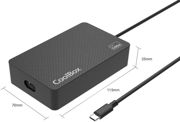 COOLBOX CARREGADOR PORTATIL GAN USB-C 100W - Imagem 6