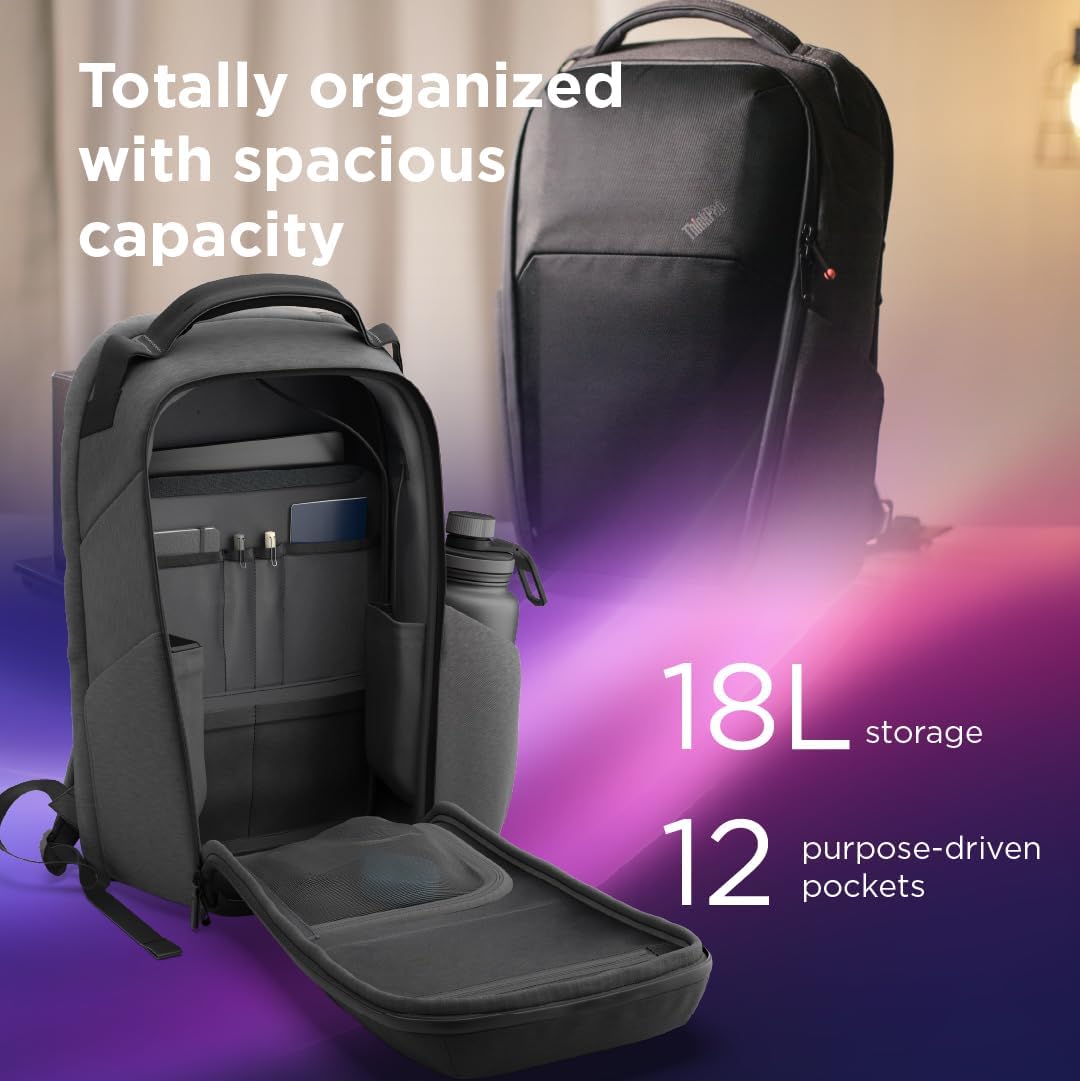 Mochila Lenovo ThinkPad Click-Go Aura Edition para Portáteis até 16 - Imagem 3