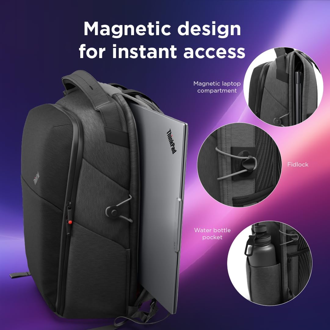 Mochila Lenovo ThinkPad Click-Go Aura Edition para Portáteis até 16 - Imagem 2