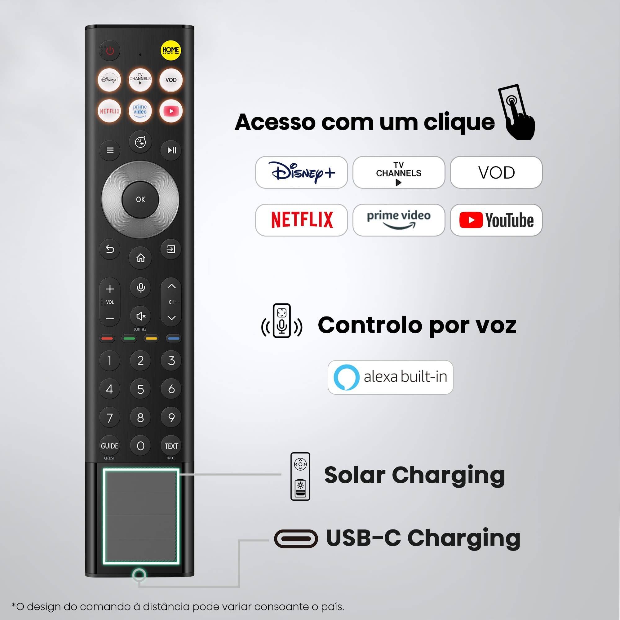 Televisão Hisense 75" Série UR9S RGB MiniLED Ultra HD AI 4K 180Hz WiFi Bluetooth - Imagem 13