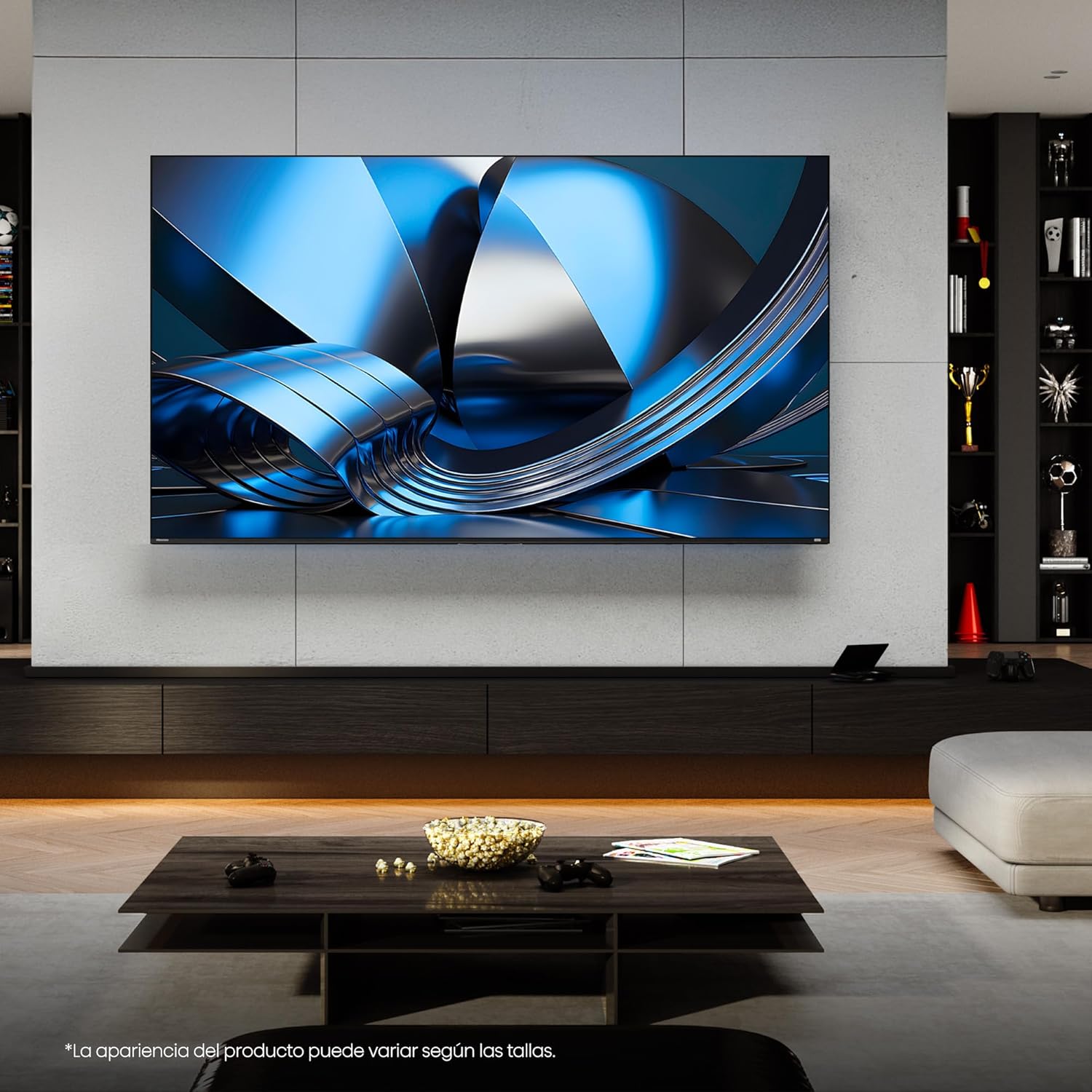 Smart TV Hisense 75" Mini-LED U7SE Ultra HD 4K 144Hz WiFi Bluetooth - Imagem 3