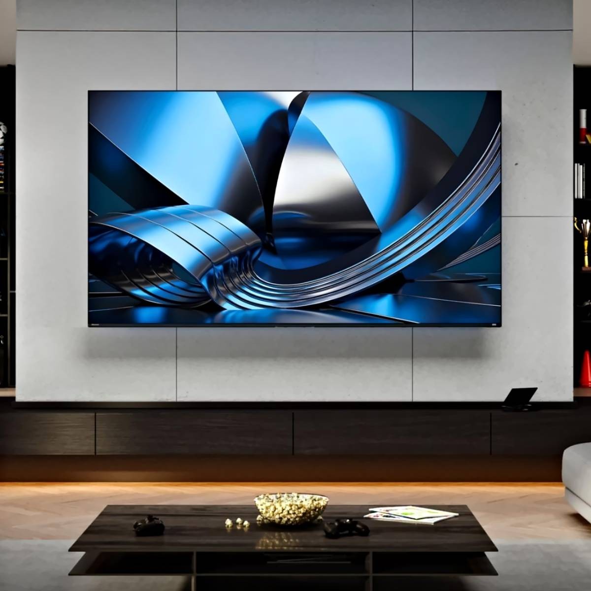 Smart TV Hisense 50" Série Mini-LED U7SE Ultra HD 4K 144Hz WiFi Bluetooth - Imagem 8