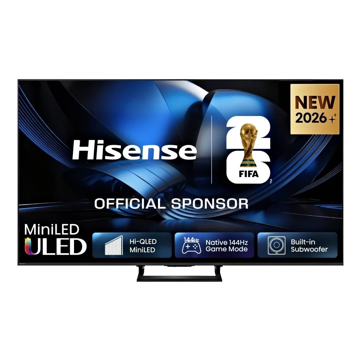 Smart TV Hisense 50" Série Mini-LED U7SE Ultra HD 4K 144Hz WiFi Bluetooth