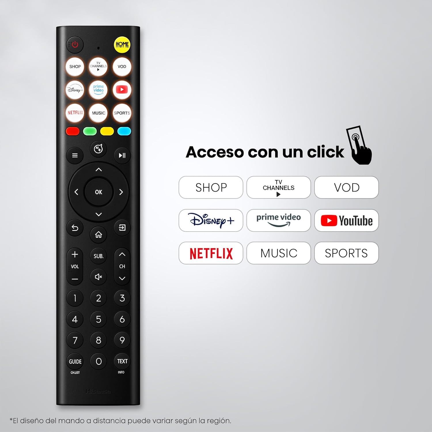 Televisão Smart TV Hisense 32" Série A5S QLED Full HD 60Hz WiFi Bluetooth - Imagem 8