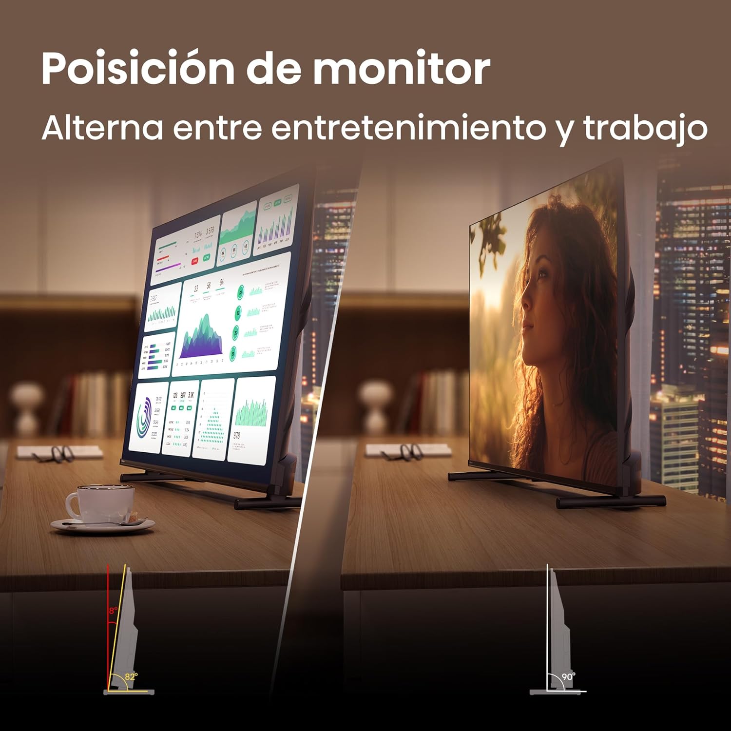 Televisão Smart TV Hisense 32" Série A5S QLED Full HD 60Hz WiFi Bluetooth - Imagem 4