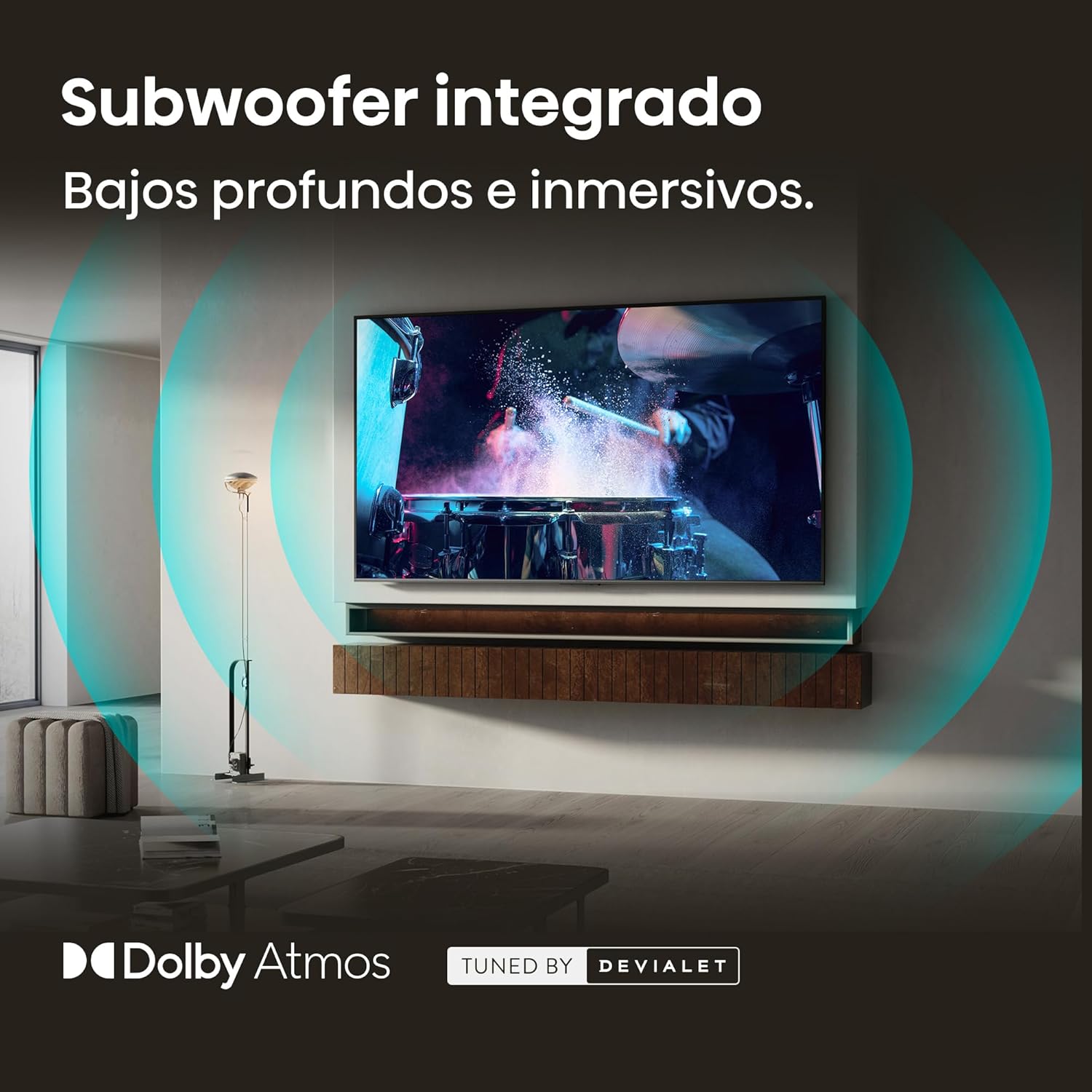 Televisão HISENSE Serie E8S 75" MiniLED QLED Ultra HD 144Hz WiFi Bluetooth - Imagem 6