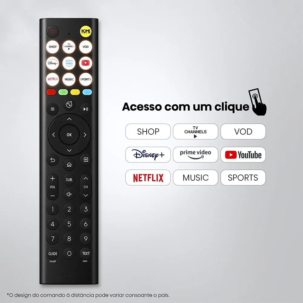Televisão Smart TV Hisense Série A4S 40" Full HD DLED 60Hz WiFi HDMI USB - Imagem 10