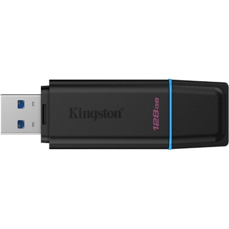 Pen Drive Kingston DataTraveler Exodia 128GB USB 3.2 Gen 1 Preto e Azul - Imagem 2