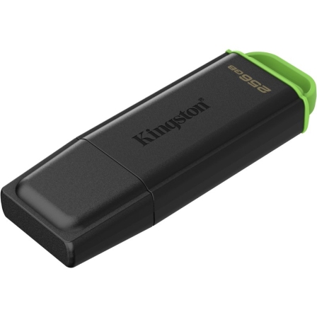 KINGSTON 256GB Portable USB 3.2 Gen 1 DataTraveler Exodia Black/Green - Imagem 3