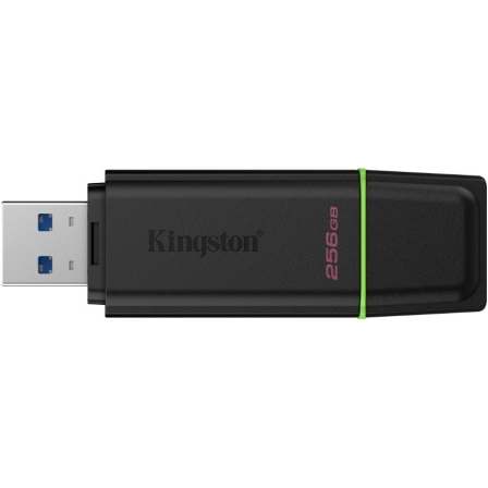 KINGSTON 256GB Portable USB 3.2 Gen 1 DataTraveler Exodia Black/Green - Imagem 2