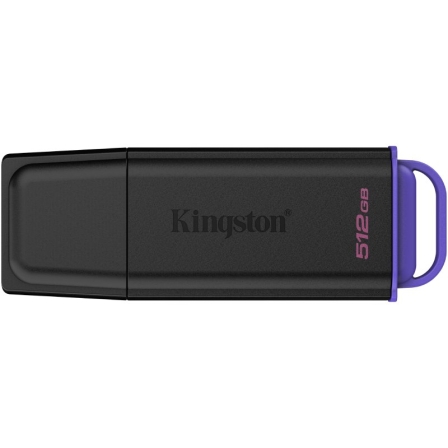 KINGSTON 512GB Portable USB 3.2 Gen 1 DataTraveler Exodia Black/Purple