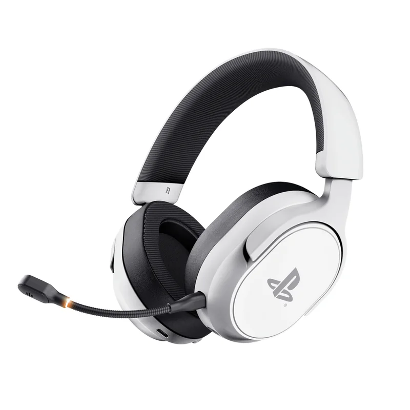 Auscultadores Gaming Trust GXT 499W Forta Sem Fios para PS5 Branco