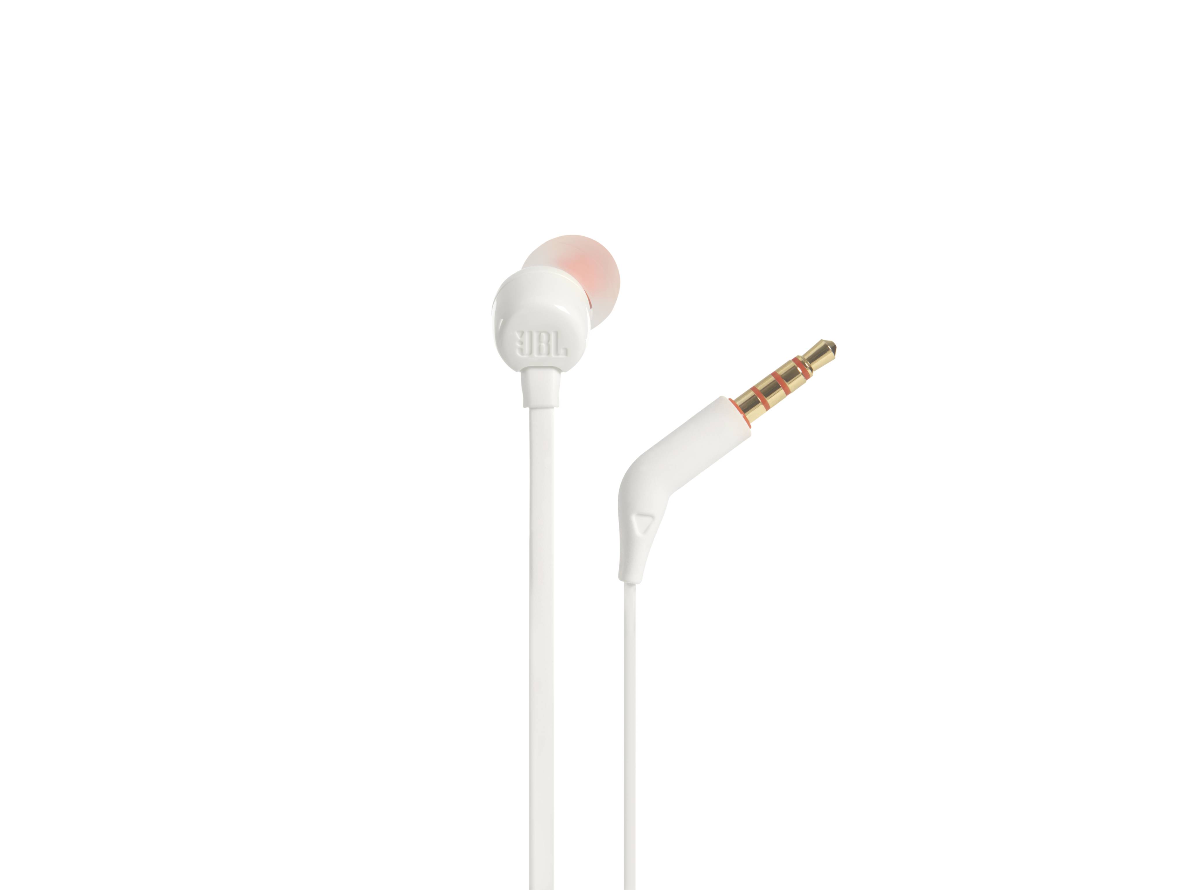Auriculares JBL T110E In-Ear Branco Eco - Imagem 6