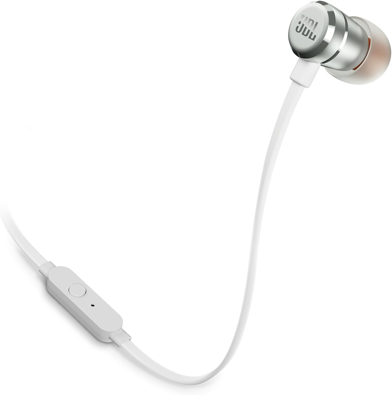 Auriculares JBL T290 Silver Eco In-Ear com Microfone Prateado
