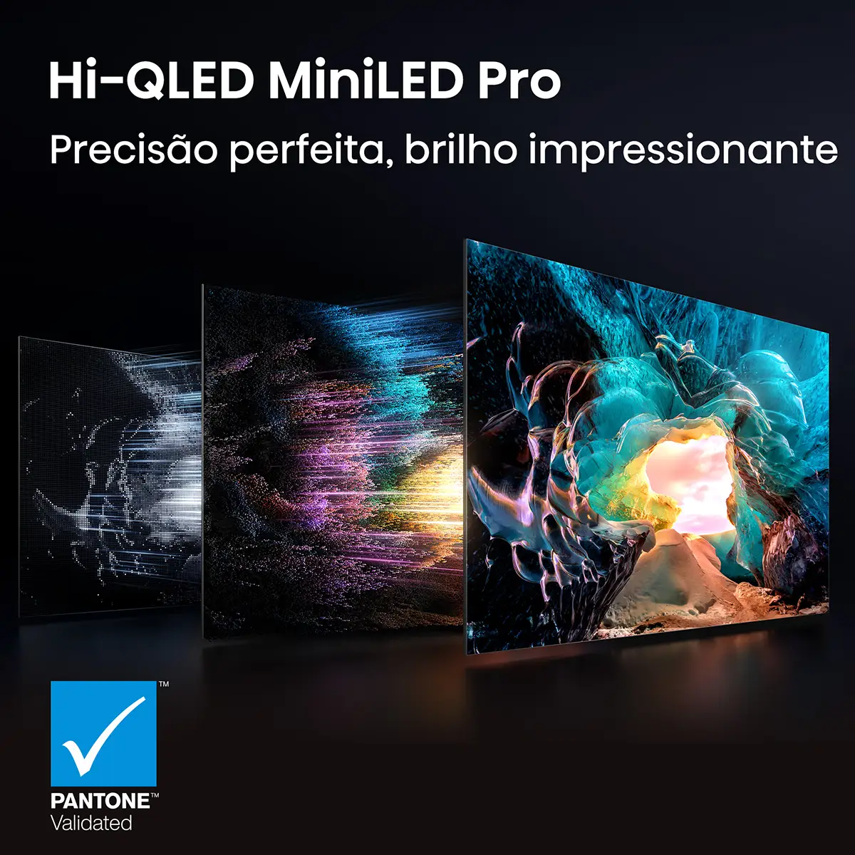 Smart TV Hisense 75" Serie U7S Pro Mini-LED QLED Ultra HD 4K 165Hz WiFi Bluetooth - Imagem 4