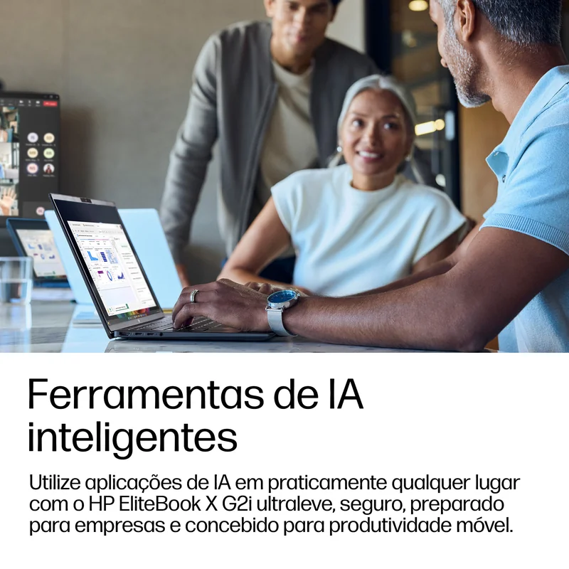 Portátil HP Elitebook X G2i 14 AI Intel Core Ultra 7 358H 32GB 1TB SSD 14" 2.8K OLED 5G W11 Pro - Imagem 9