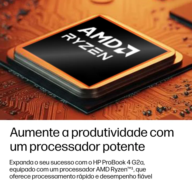 Portátil HP ProBook 4 G2a 16 AI AMD Ryzen 7 16GB DDR5 512GB SSD 16" WUXGA Windows 11 Pro - Imagem 8