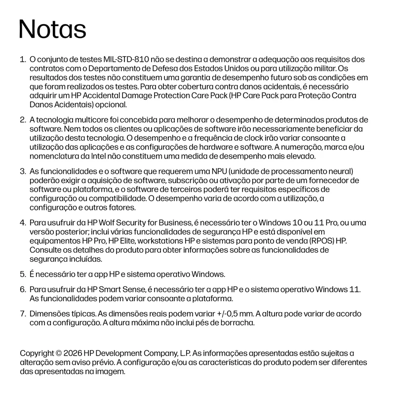 Portátil HP EliteBook 6 G2i 14 AI 14" WUXGA Intel Core Ultra 7 366H 24GB 512GB SSD Windows 11 Pro - Imagem 9