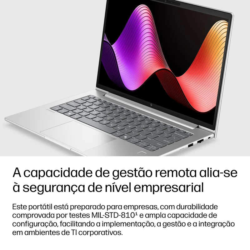 Portátil HP EliteBook 6 G2i 14 AI 14" WUXGA Intel Core Ultra 7 366H 24GB 512GB SSD Windows 11 Pro - Imagem 8