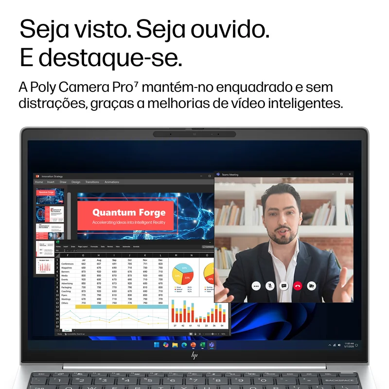 Portátil HP EliteBook 8 Flip G2i 13 AI Intel Core Ultra 5 325 13.3" WUXGA Touch 16GB 512GB SSD W11P - Imagem 9