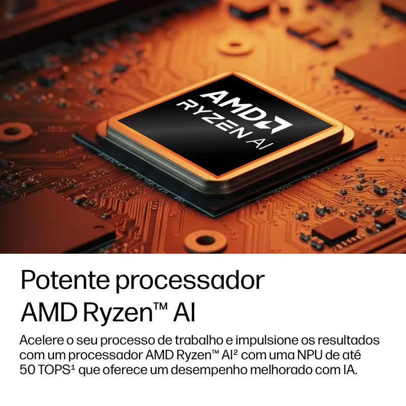 Portátil HP EliteBook 8 G2a 14 AI AMD Ryzen AI 7 450 14" WUXGA 32GB DDR5 1TB SSD W11P - Imagem 9