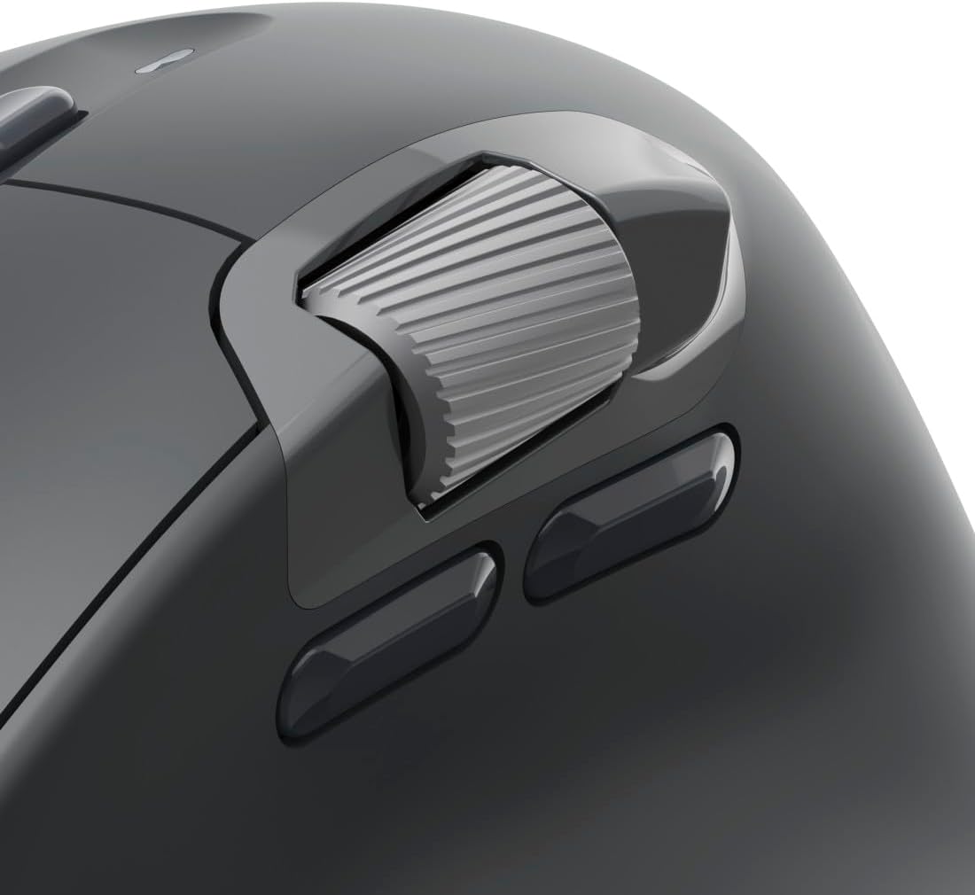 Rato Sem Fio Hama WM-900 Ergonómico Multi-Device Bluetooth/Rádio LED Preto - Imagem 4