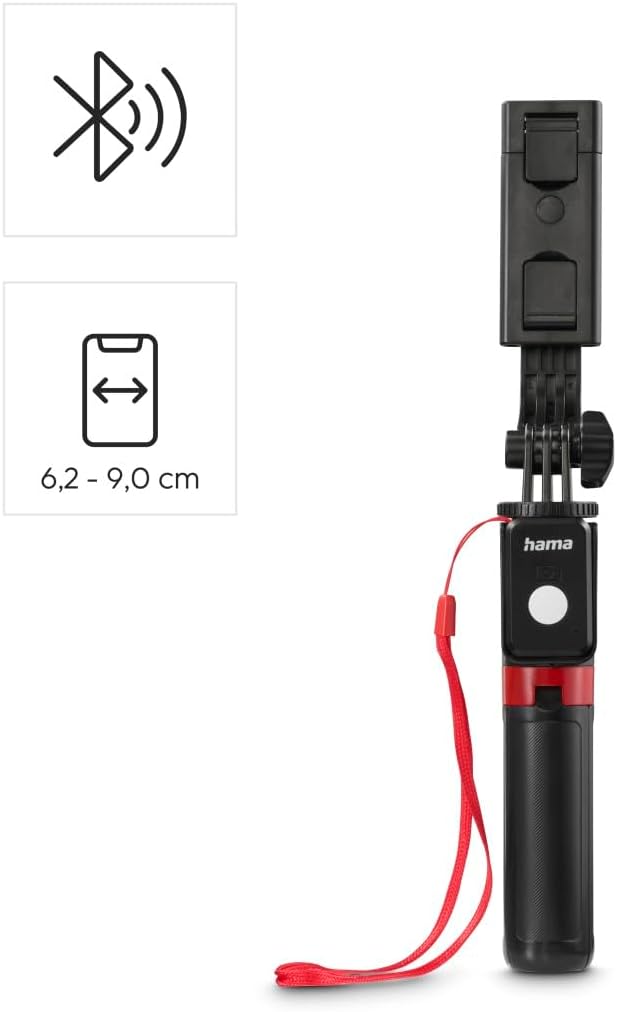 Tripé e Selfie Stick HAMA Fancy Stand 70 II para Smartphone com Comando Bluetooth - Imagem 2