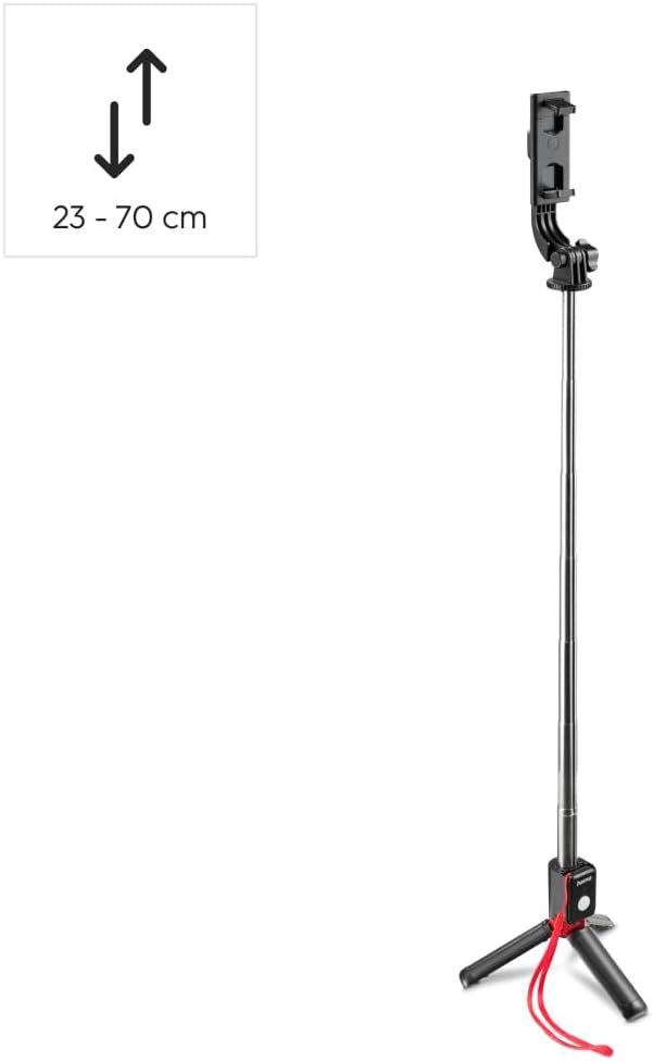 Tripé e Selfie Stick HAMA Fancy Stand 70 II para Smartphone com Comando Bluetooth - Imagem 4