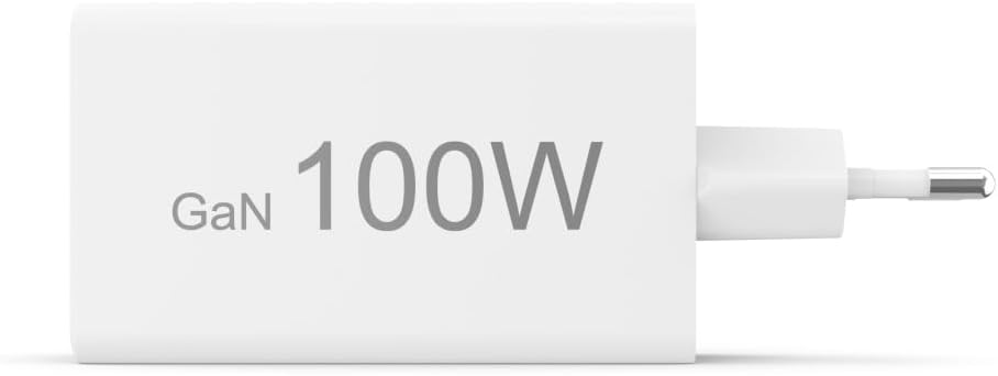 Carregador Hama Fast Charger GaN 100W 2x USB-C 1x USB-A Branco - Imagem 11