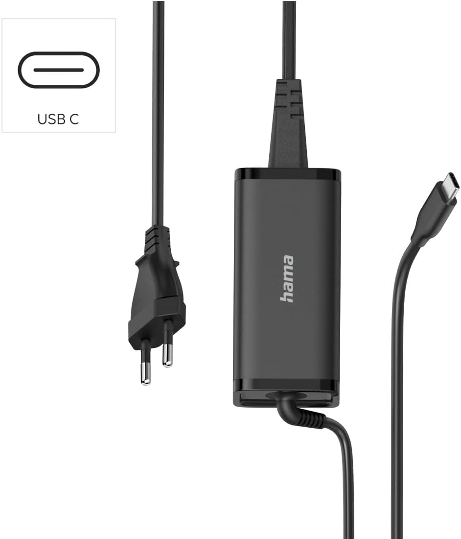 Carregador Portátil HAMA Universal USB-C GaN Power Delivery 100W 5-20V - Imagem 3