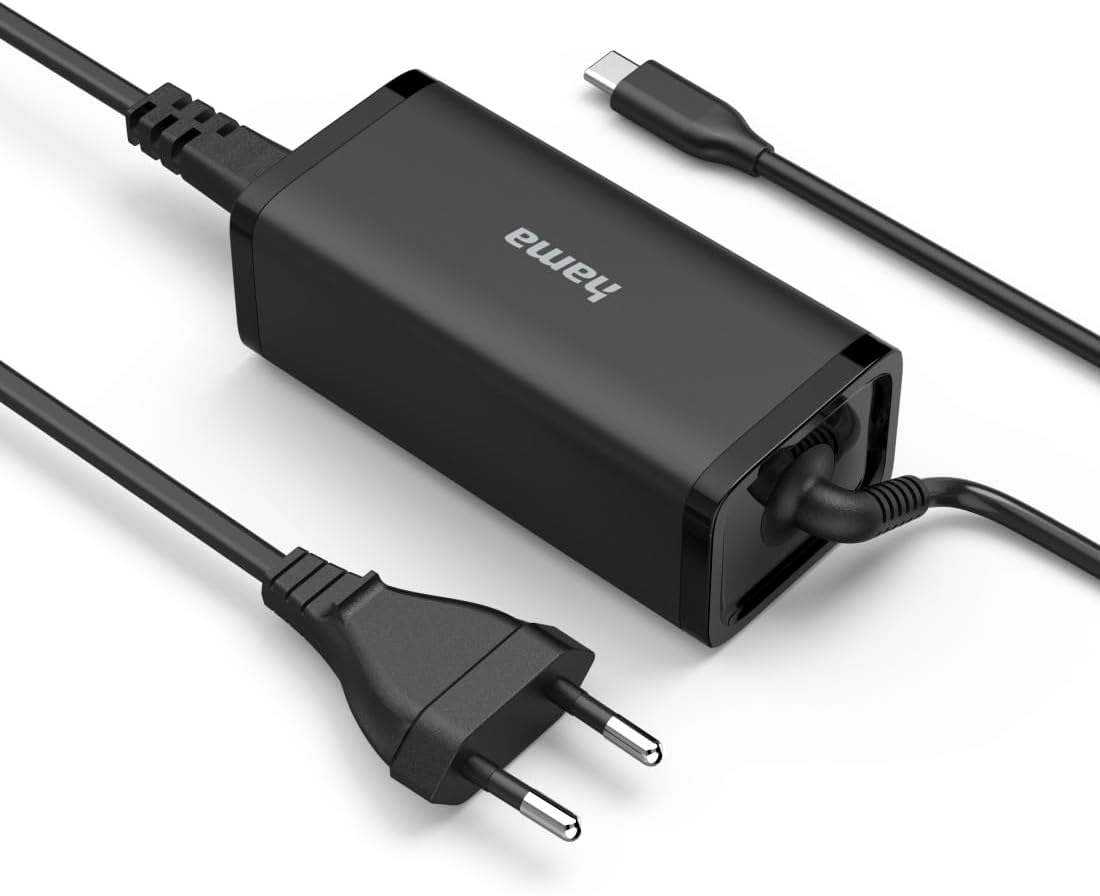 Carregador Portátil HAMA Universal USB-C GaN Power Delivery 100W 5-20V - Imagem 7