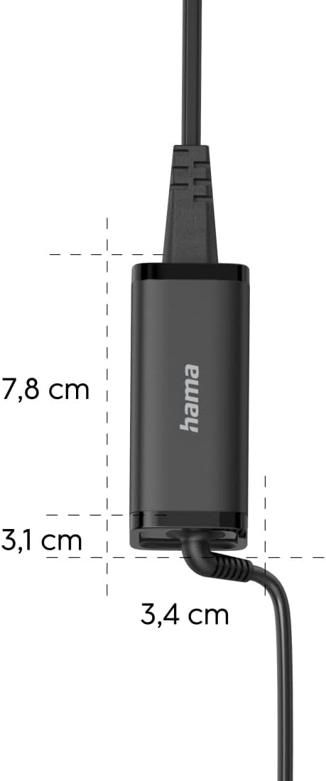 Carregador para Portátil HAMA Universal USB-C 65W Power Delivery GaN 5-20V - Imagem 4