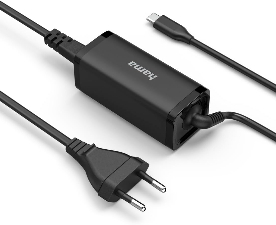 Carregador para Portátil HAMA Universal USB-C 65W Power Delivery GaN 5-20V - Imagem 6