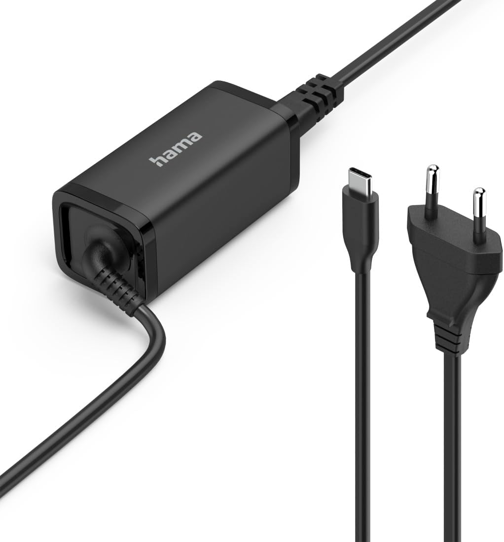 Carregador Universal HAMA para Portátil USB-C GaN Power Delivery 45W 5-20V - Imagem 5