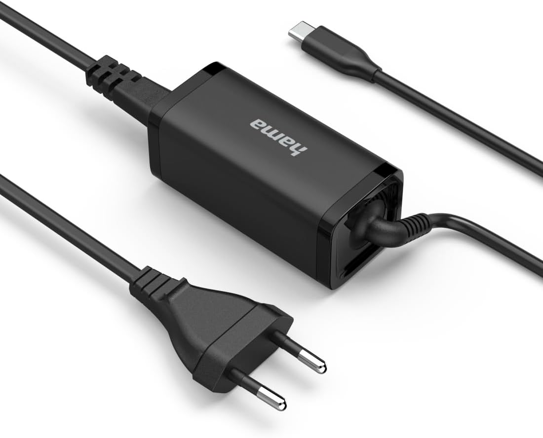 Carregador Universal HAMA para Portátil USB-C GaN Power Delivery 45W 5-20V - Imagem 6