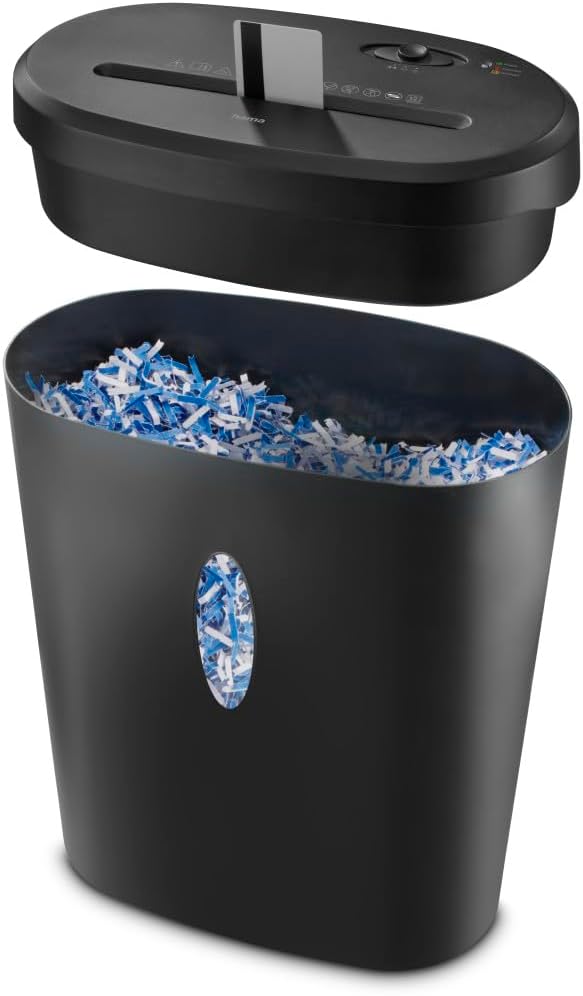 Destruidora de Papel HAMA Safe X120 Nível de Segurança P4 T4 E3 Corte em Partículas - Imagem 4