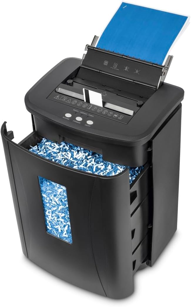 Destruidora de Documentos HAMA Safe Auto M1200 Nível de Segurança P4 Automática - Imagem 7