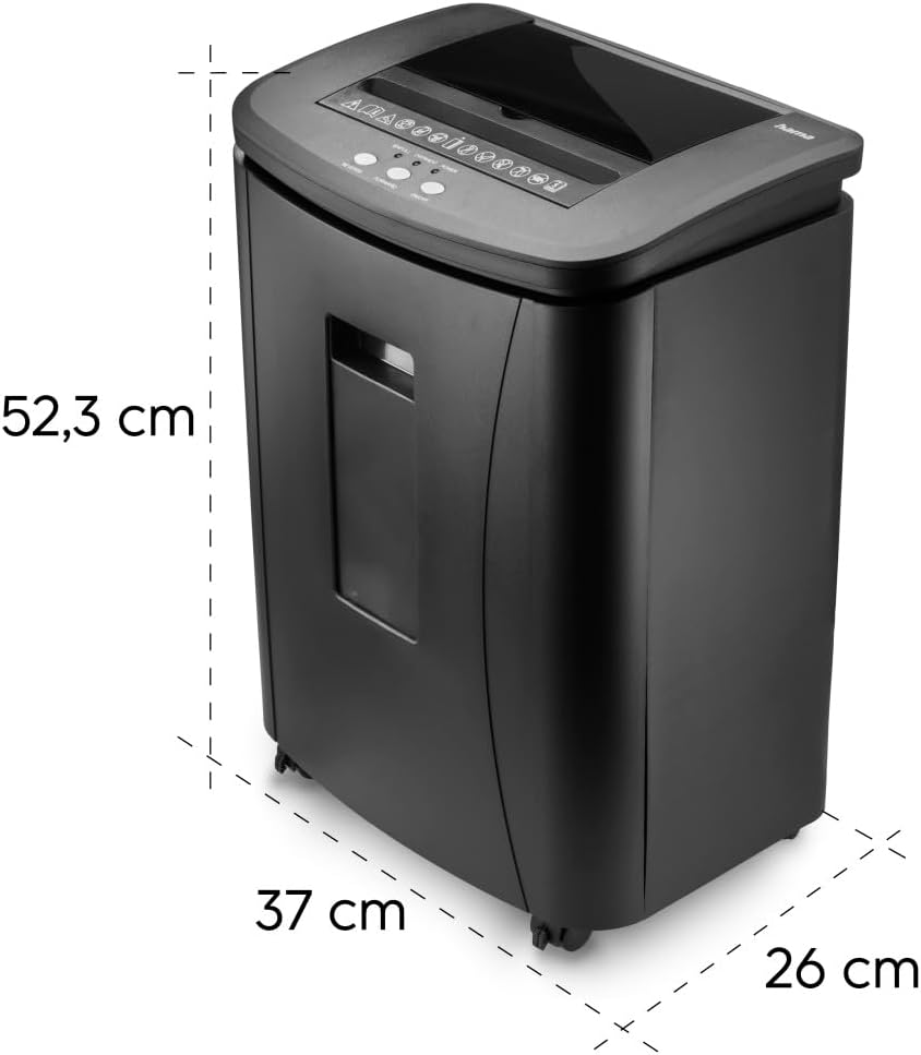 Destruidora de Documentos HAMA Safe Auto M1200 Nível de Segurança P4 Automática - Imagem 10
