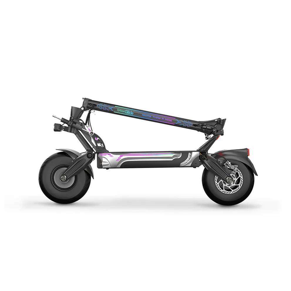Trotinete Elétrica UrbanGlide Eon X 2200W X2 12" Dual Motor 60V 30Ah Autonomia 140km Carga 150kg Preto - Imagem 2