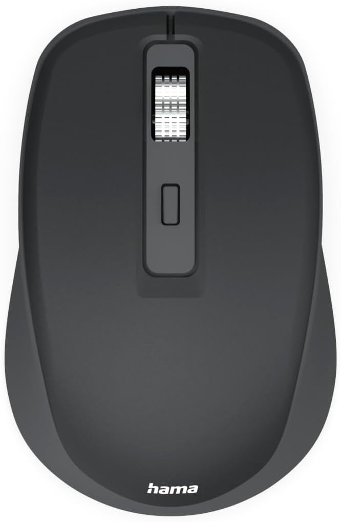 Rato Hama WM-450 Multi-Device Wireless e Bluetooth 7 Botões Preto