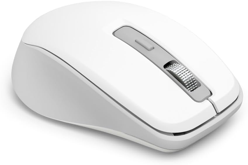 Rato Sem Fio Hama WM-450 Multi-Device Bluetooth/Radio 7 Botões Branco - Imagem 9