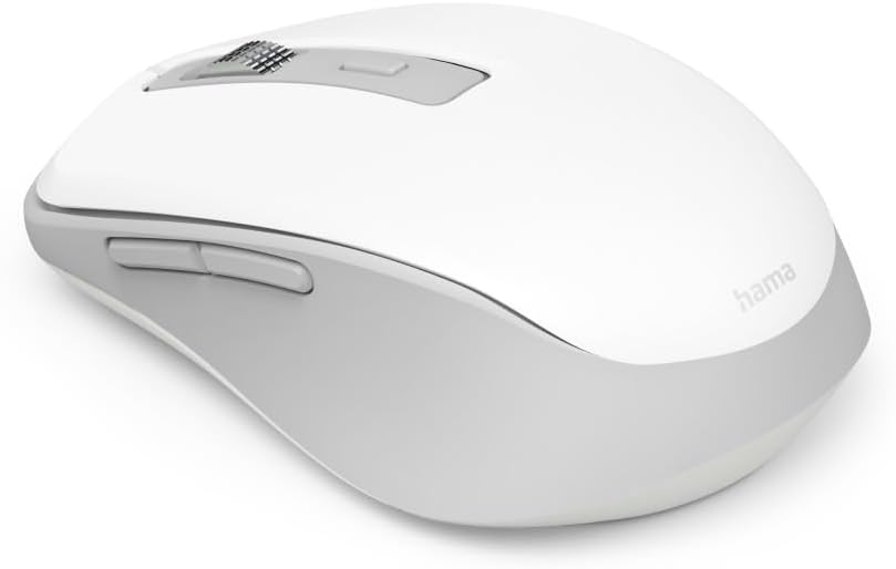 Rato Sem Fio Hama WM-450 Multi-Device Bluetooth/Radio 7 Botões Branco - Imagem 8