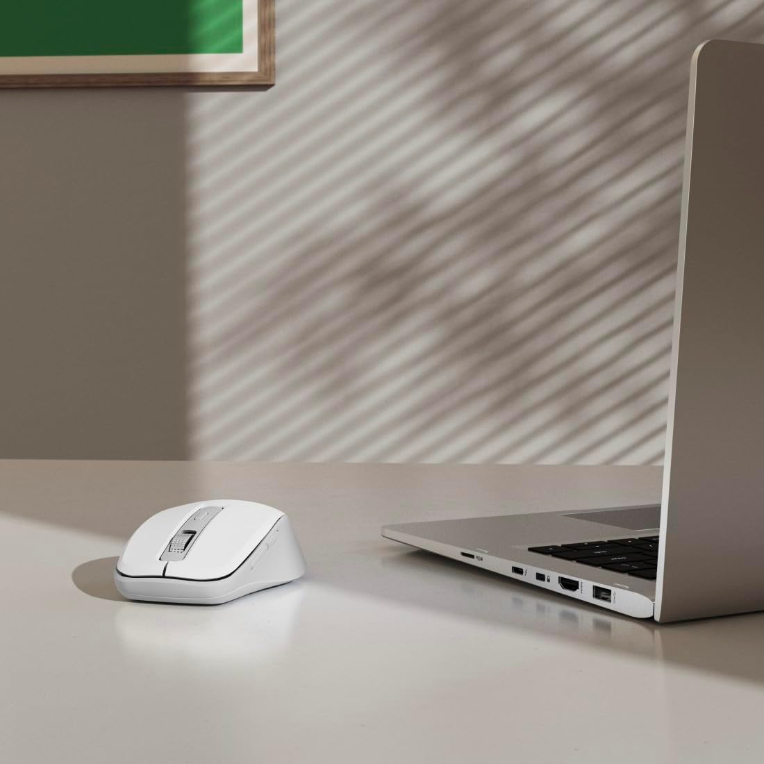 Rato Sem Fio Hama WM-450 Multi-Device Bluetooth/Radio 7 Botões Branco - Imagem 7