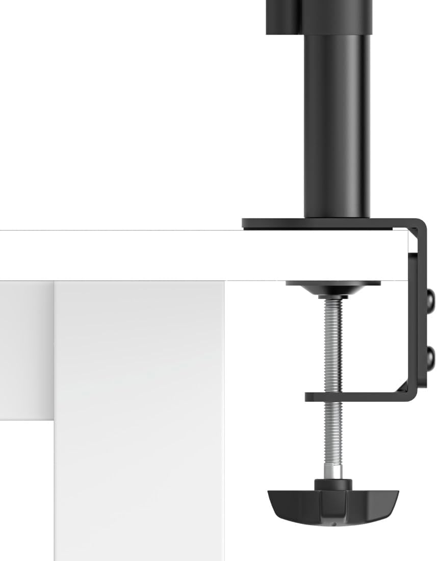 Suporte de Monitor HAMA para 3 Monitores 13" a 27" Ajustável em Altura Inclinável e Giratório - Imagem 4