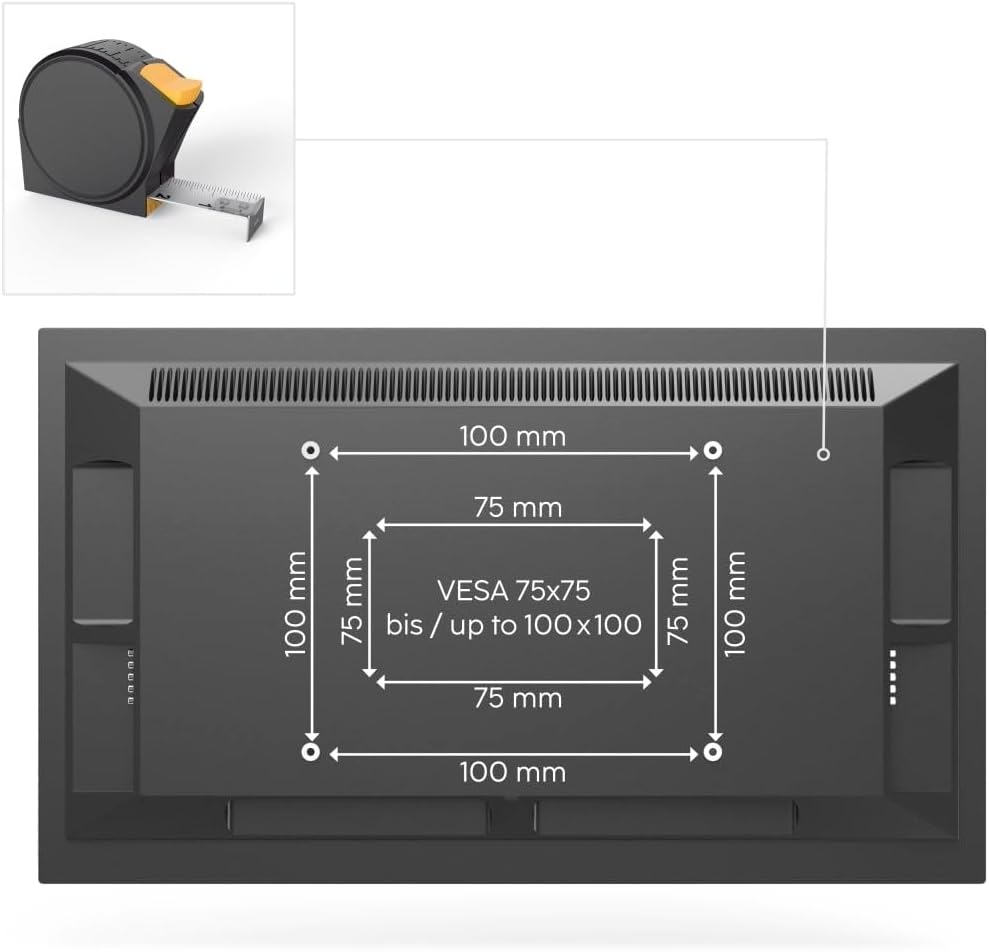 Suporte de Monitor HAMA Articulado com Pistão a Gás 17" a 35" Ajustável Preto - Imagem 3